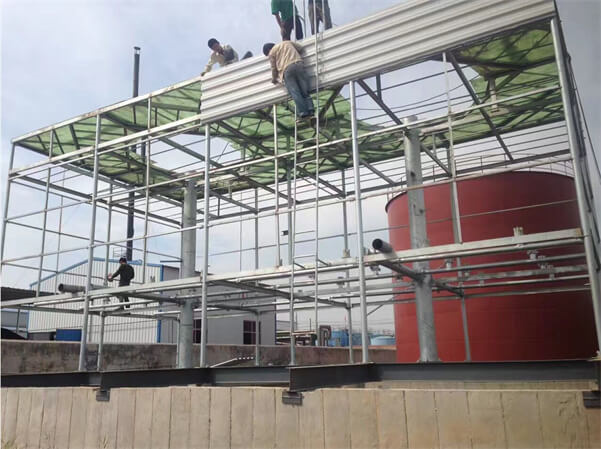 拉訊逆流式冷卻塔降噪工程方案,覽訊逆流冷卻塔樣本